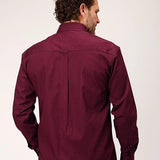 Roper 1847 Four Leaf Foulard (Red) - Men's Western Shirt