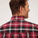 Roper 1228 Saddle Plaid (Red) - Men's Western Shirt