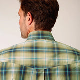 Roper 1660 Sand Dune Plaid (Tan) - Men's Western Shirt