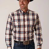 Roper 1661 Canyon Plaid (Red) - Men's Western Shirt