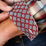 Roper 1661 Canyon Plaid (Red) - Men's Western Shirt