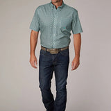 Roper 2019 Spring Foulard (Grey) - Men's Short Sleeve Shirt