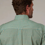 Roper 2021 Sedona Foulard (Turquoise) - Men's Short Sleeve Shirt