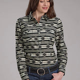 Roper 2182 Santa Fe Aztec (Black) - Women's Western Shirt