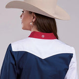 Roper Colorblock Americana (Multi) - Women's Western Shirt