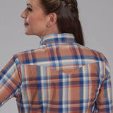 Roper 2158 Falling Leaves Plaid (Multi) - Women's Western Shirt