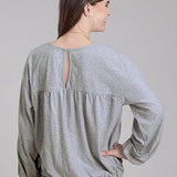 Roper 2362 Jersey Knit (Grey) - Women's Western Blouse