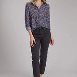 Roper 2136 Gem Floral (Multi) - Women's Western Blouse