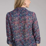 Roper 2136 Gem Floral (Multi) - Women's Western Blouse