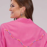Roper 2531 Solid (Pink) - Women's Western Shirt