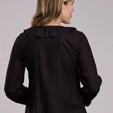 Roper 3106 Long Sleeve (Black) - Women's Blouse