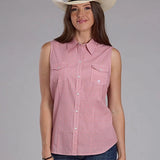 Roper 2500 Saltillo Foulard (Rust) - Women's Sleeveless Shirt
