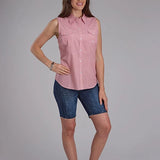 Roper 2500 Saltillo Foulard (Rust) - Women's Sleeveless Shirt