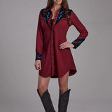 Roper 2293 Old West Floral (Red) - Women's Dress