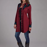 Roper 2293 Old West Floral (Red) - Women's Dress