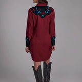 Roper 2293 Old West Floral (Red) - Women's Dress