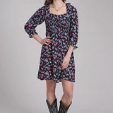 Roper 2225 Riders Printed (Black) - Women's Dress