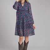 Roper 2136 Gem Floral (Multi) - Women's Dress