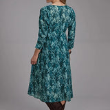 Roper 2135 Feather Print (Teal) - Women's Dress