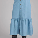 Roper 2337 Solid Denim (Blue) - Women's Skirt