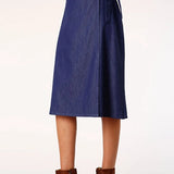 Roper 1283 5.5 Oz Indigo Denim (Blue) - Women's Skirt