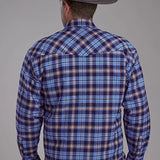 Roper 2205 Flannel (Blue) - Men's Shirt Jacket