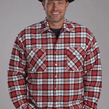 Roper 2205 Flannel (Red) - Men's Shirt Jacket