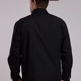 Roper 3345 Solid (Black) - Men's Canvas Shirt Jacket