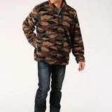 Roper 1352 Polar (Camo) - Men's Fleece Pullover