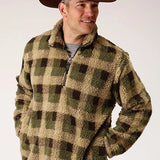 Roper 1352 Polar (Green) - Men's Fleece Pullover