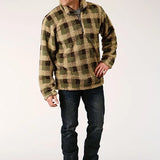 Roper 1352 Polar (Green) - Men's Fleece Pullover