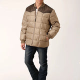 Roper 1473 Poly Filled (Brown/Khaki) - Men's Jacket