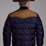 Roper 1473 Poly Filled (Brown/Navy) - Men's Jacket