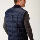 Roper 1473 Poly Filled (Navy) - Men's Vest