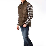Roper 1473 Poly Filled (Brown) - Men's Vest