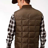 Roper 1473 Poly Filled (Brown) - Men's Vest
