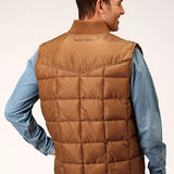 Roper 1473 Poly Filled (Saddle) - Men's Vest
