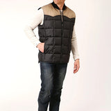 Roper 1473 Poly Filled (Tan/Black) - Men's Vest