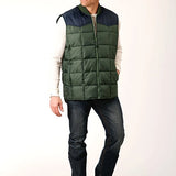 Roper 1473 Poly Filled (Navy/Green) - Men's Vest