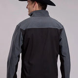 Roper 3418 Tech Fleece (Black) - Men's Softshell Jacket