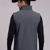 Roper 3148 Technical Outerwear (Charcoal) - Men's Softshell Vest