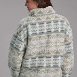 Roper 2323 Aztec (Grey) - Women's Fleece Pullover