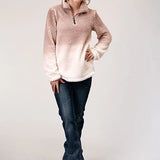 Roper 1353 Polar (Pink) - Women's Fleece Pullover