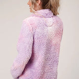 Roper 1353 Polar Tie Dye (Pink) - Women's Fleece Pullover