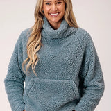 Roper 1346 Polar (Blue) - Women's Fleece Pullover