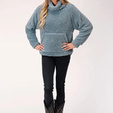 Roper 1346 Polar (Blue) - Women's Fleece Pullover