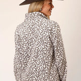 Roper 1816 Polar (Leopard) - Women's Fleece Pullover