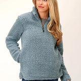 Roper 1820 Polar (Blue) - Women's Fleece Pullover
