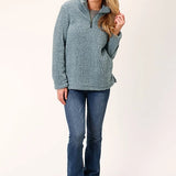 Roper 1820 Polar (Blue) - Women's Fleece Pullover