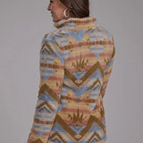 Roper 2260 Aztec (Brown) - Women's Fleece Pullover